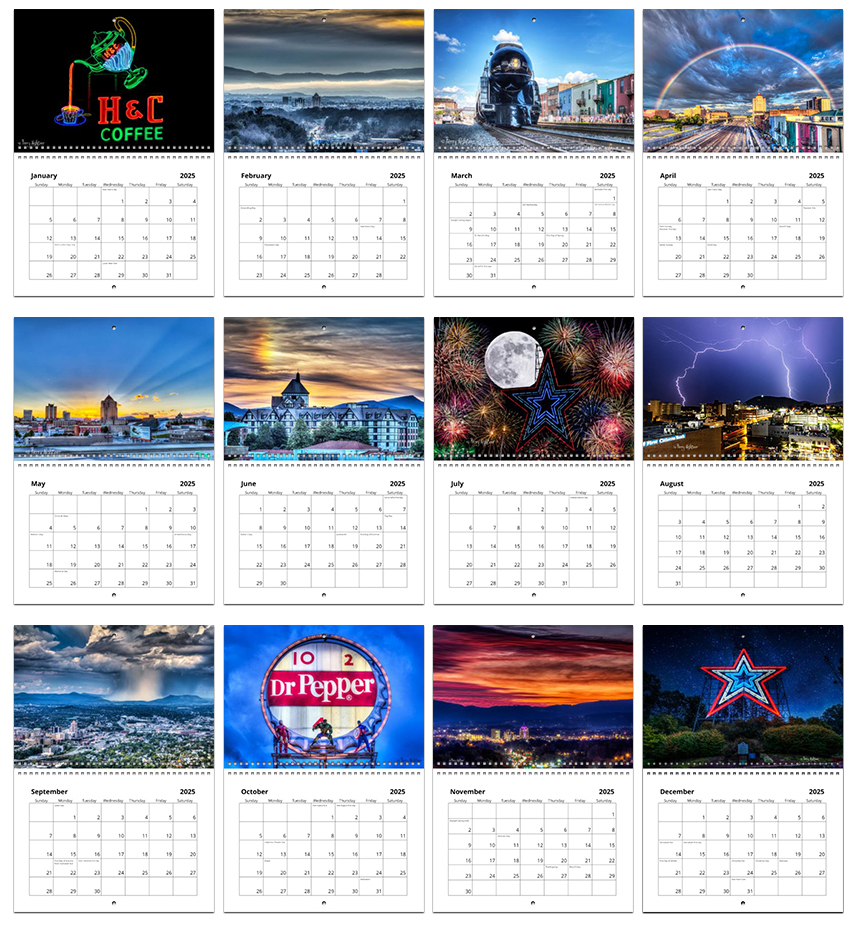 Calendar 2025 Months