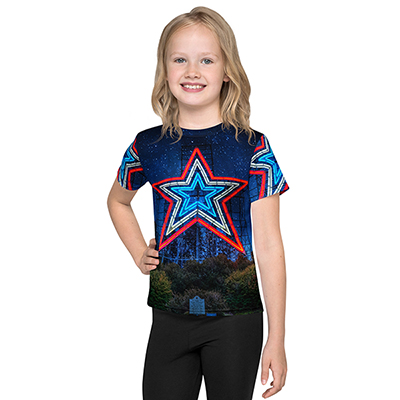 Kid's Starry Night Roanoke Star T-Shirt