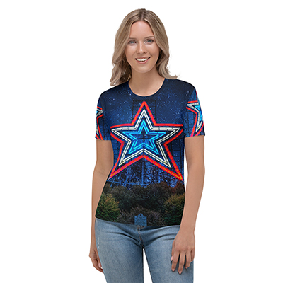 Women's Starry Night Roanoke Star T-Shirt