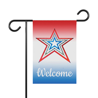 RWB Roanoke Star Welcome Flag