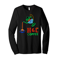 H & C Coffee Long Sleeve T-Shirt