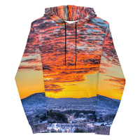 Cold Colorful Clouds All Over Print Hoodie