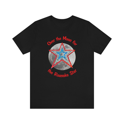 Over The Moon For The RWB Roanoke Star T-Shirt