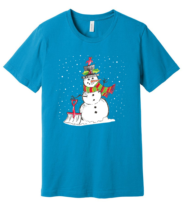 Snowman Short Sleeve T-Shirt