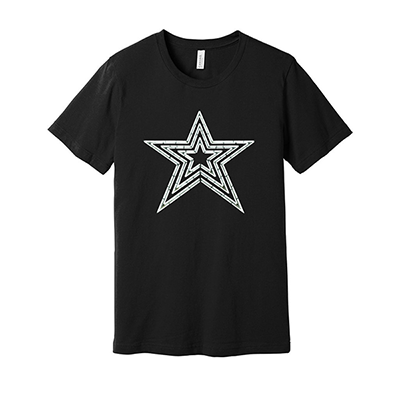 White Roanoke Star T-Shirt